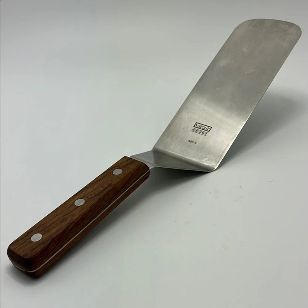 Vintage Kaicut Edges Ahead Turner Spatula Wood Handle‎ Made In Japan R55-8